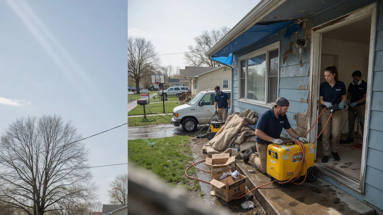 Basement Flood Cleanup in Minier, IL near me